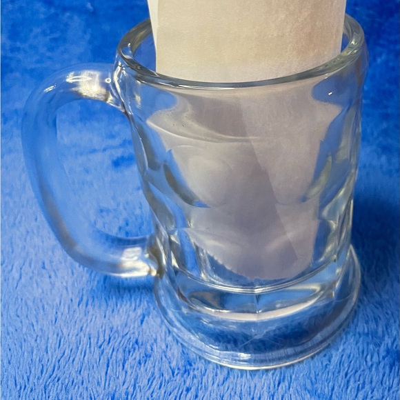 VINTAGE A&W ROOT BEAR CLEAR GLASS MUG. - Picture 2 of 4